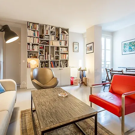 Modern Chic For 4 Near Eiffel Tower Viala Apartment *